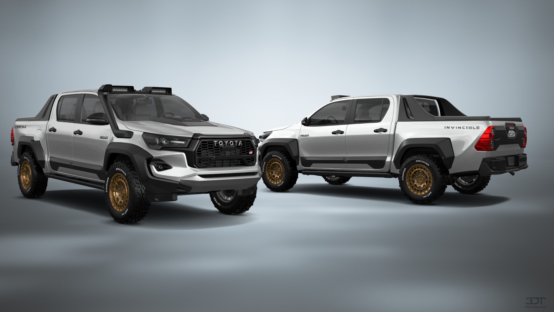Toyota Hilux Double Cab 4 Door pickup truck 2015 tuning
