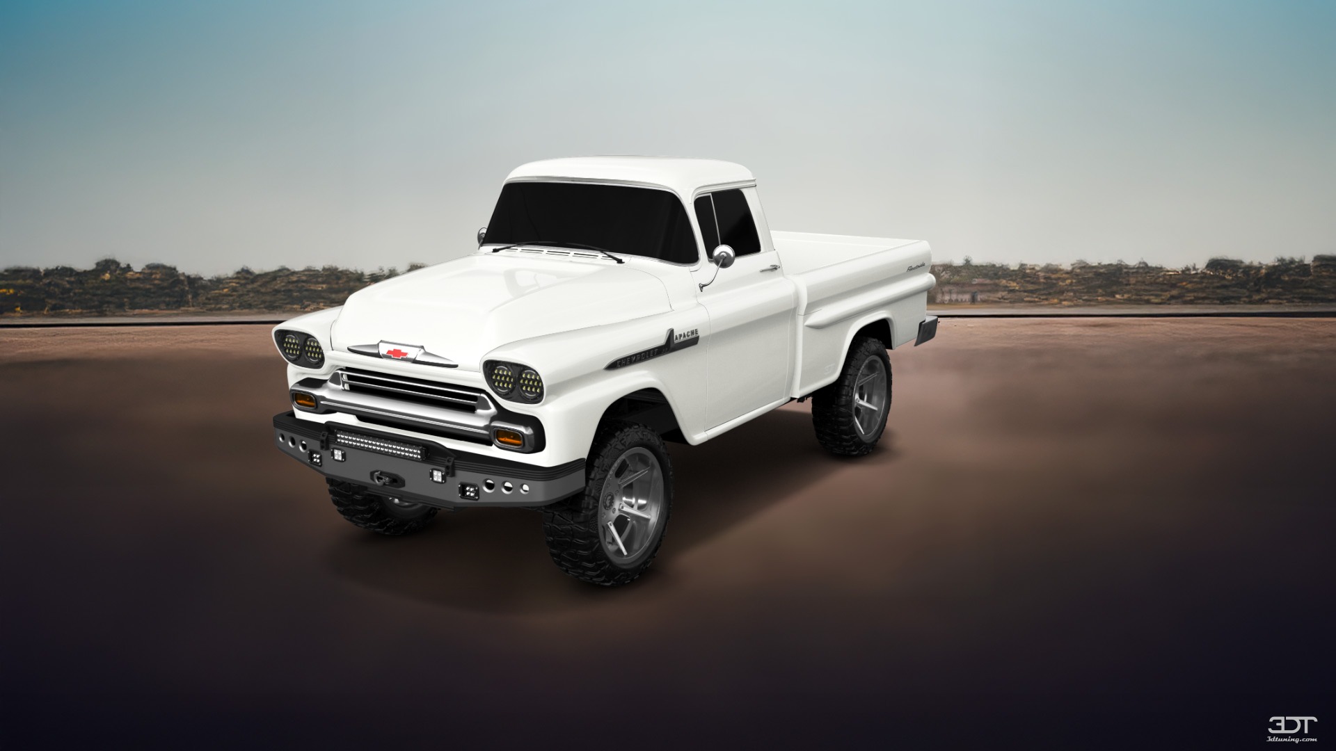 Chevrolet Apache 2 Door pickup truck 1958 tuning