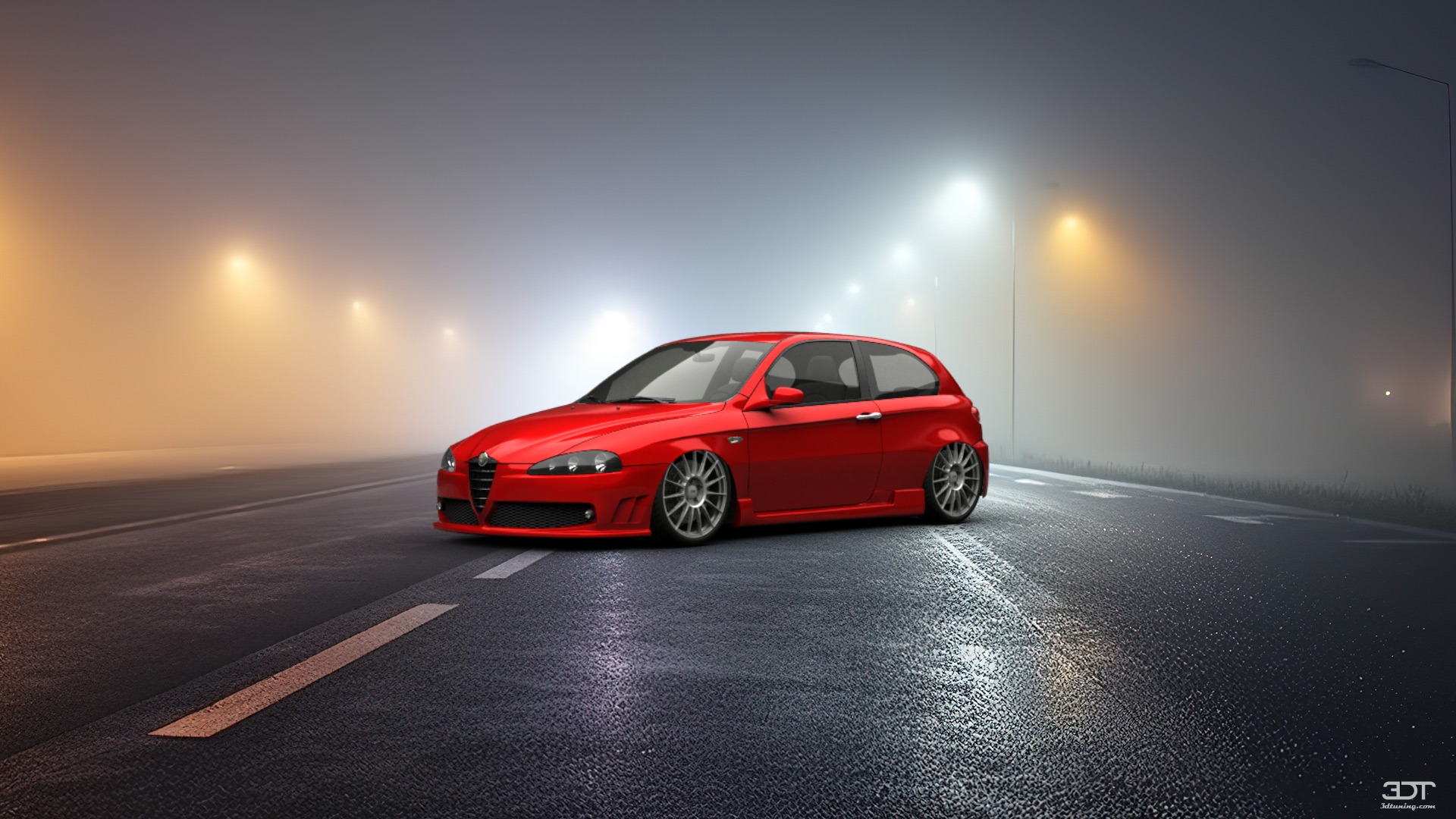 Alfa Romeo 147 3 Door Hatchback 2009