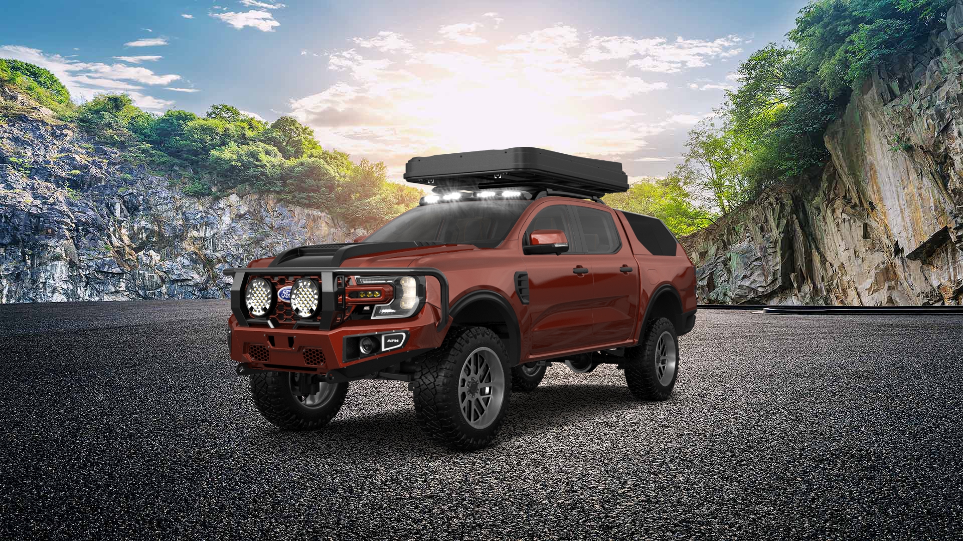 Ford Ranger 4 Door pickup truck 2022