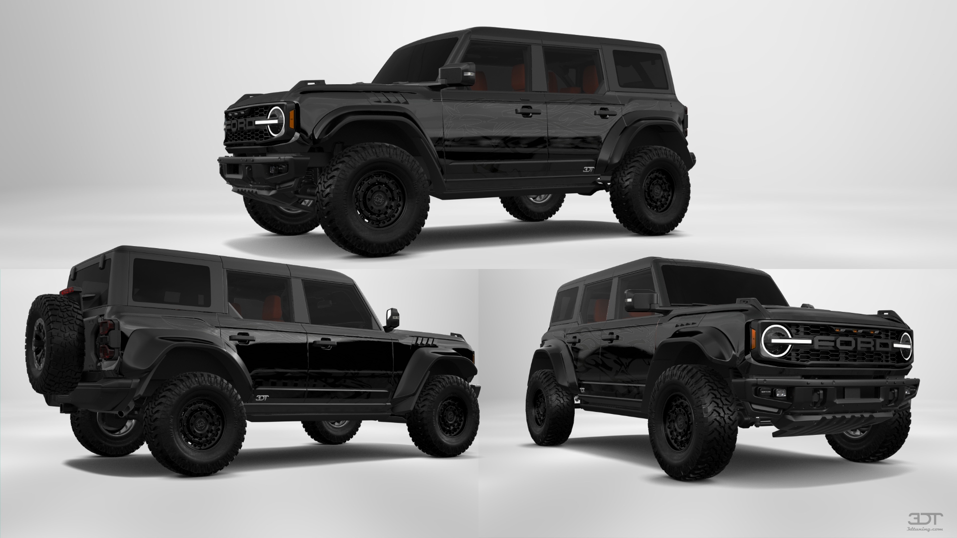 Ford Bronco Raptor 4 Door pickup truck 2022 tuning