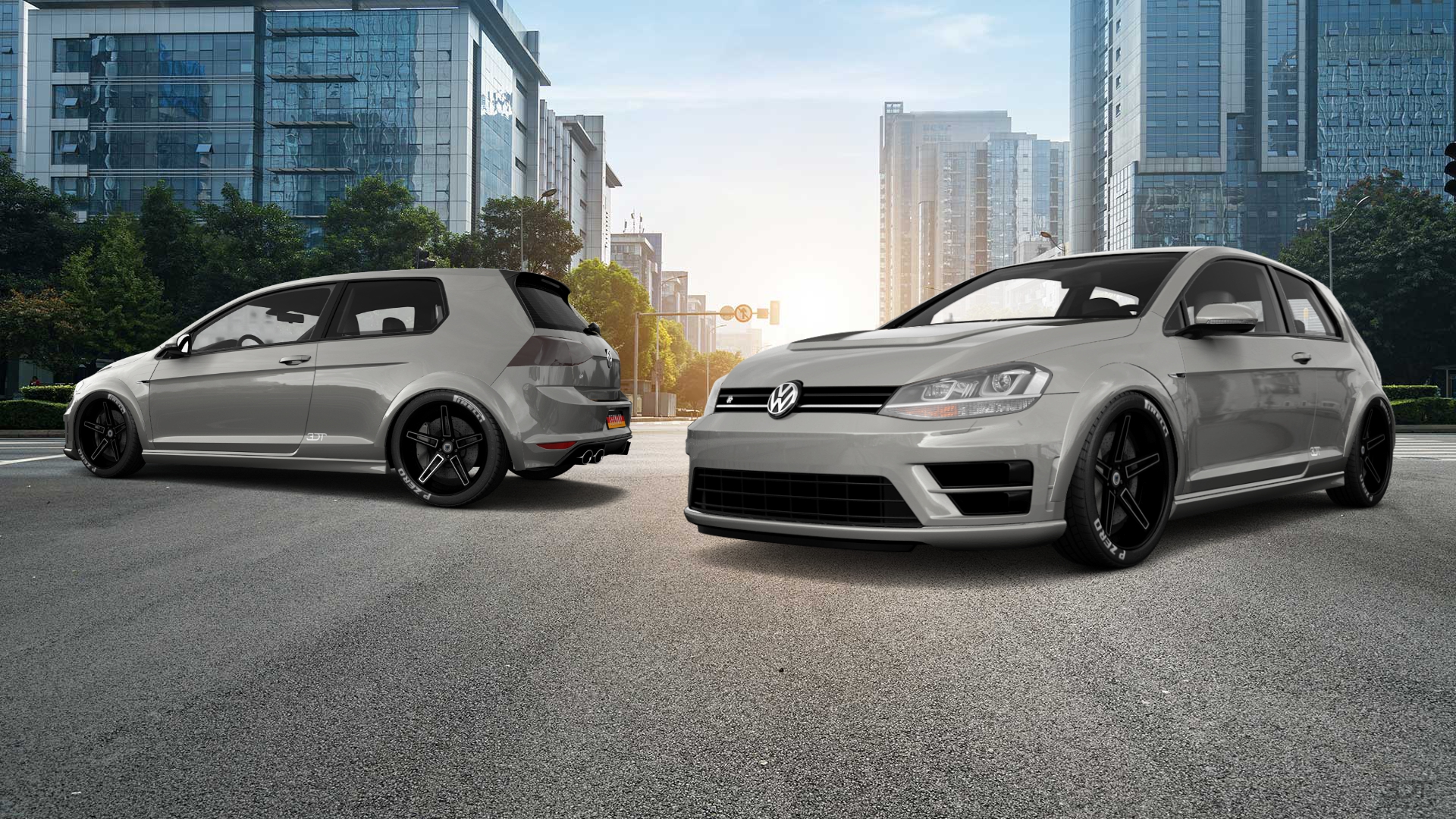 Volkswagen Golf 7 3 Door Hatchback 2013 tuning