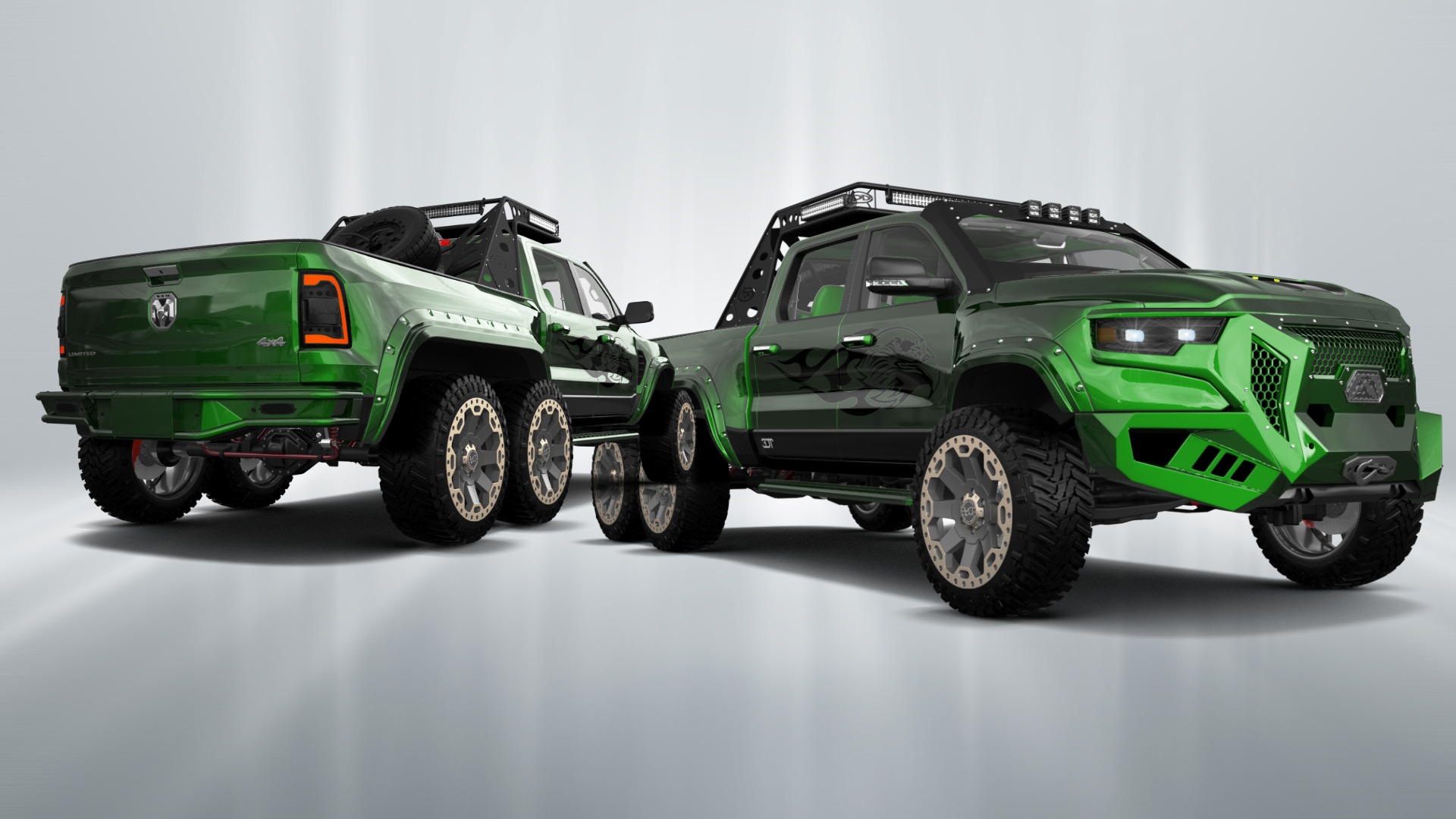 Dodge Ram Hennessey Mammoth 6X6 Truck 2021