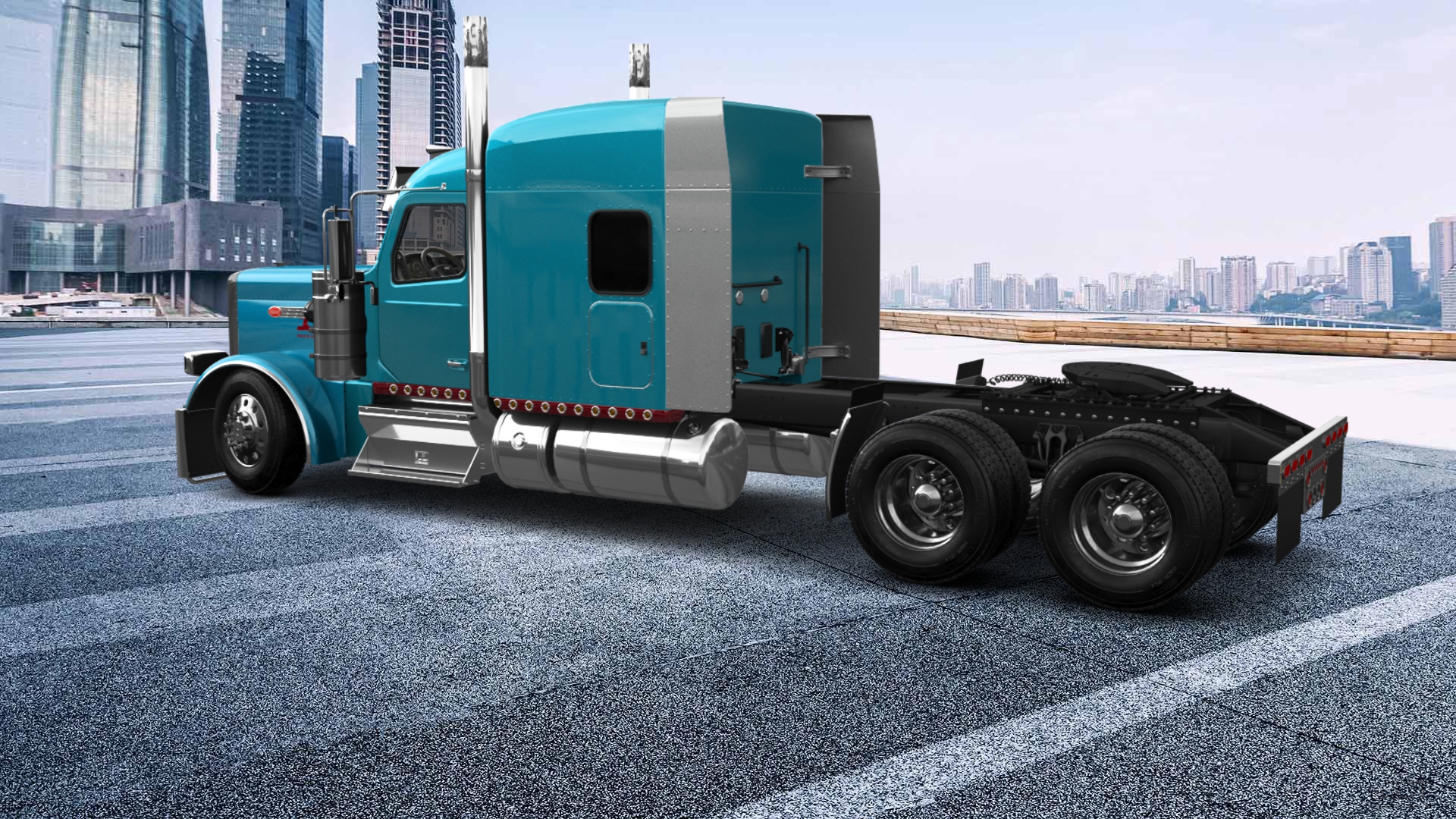 Peterbilt 589 Sleeper Cab Truck 2024 tuning