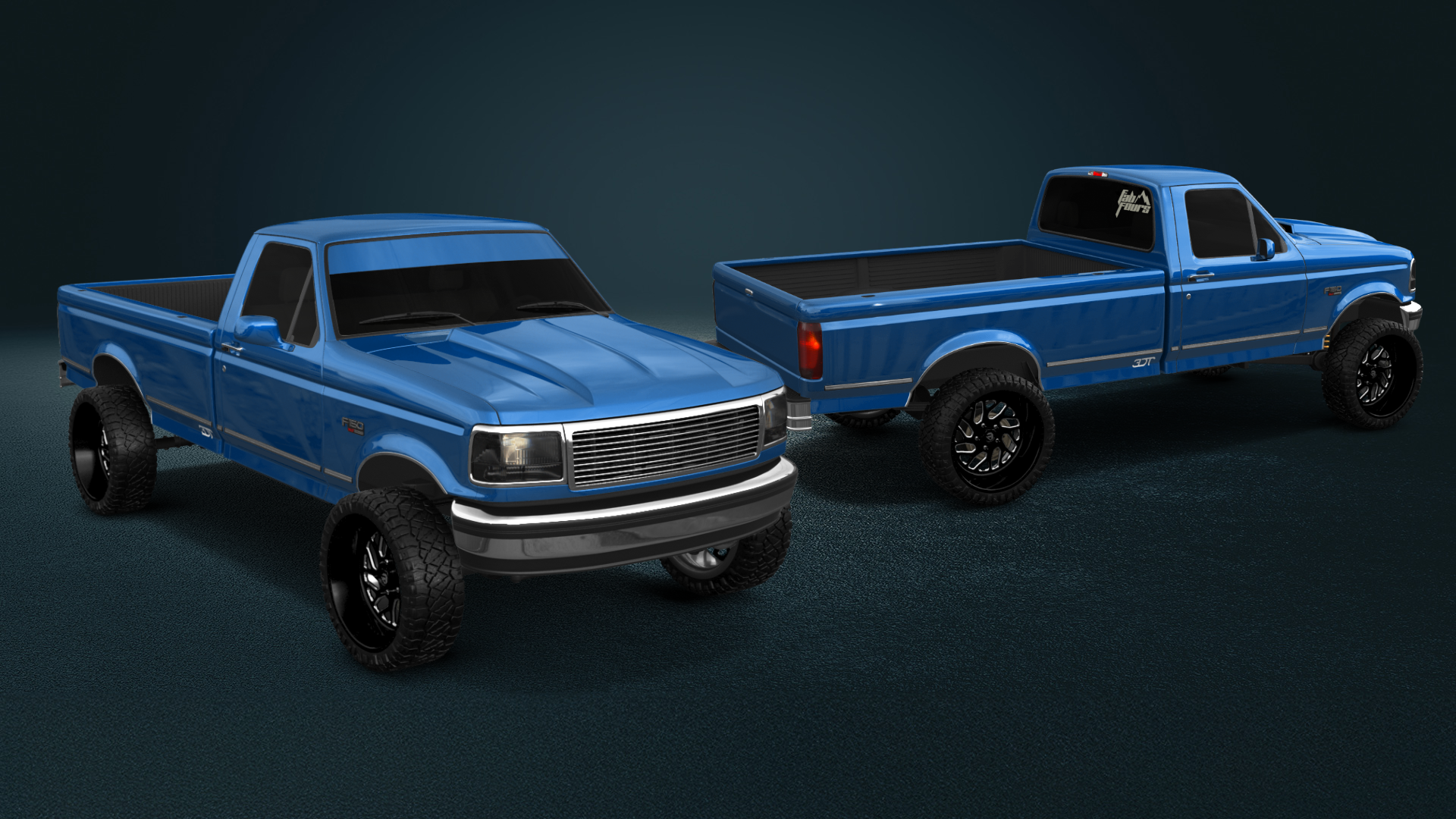 Ford F-150 Regular Cab 2 Door pickup truck 1992