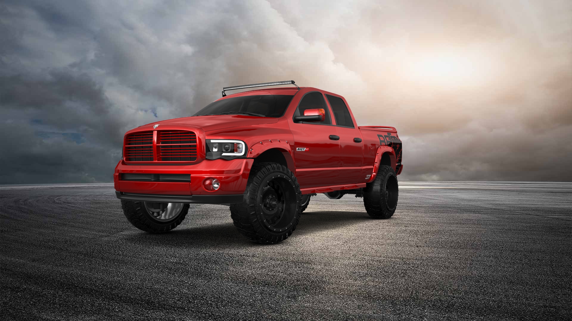 Dodge Ram 1500 6.4 ft box 4 Door pickup truck 2002 tuning