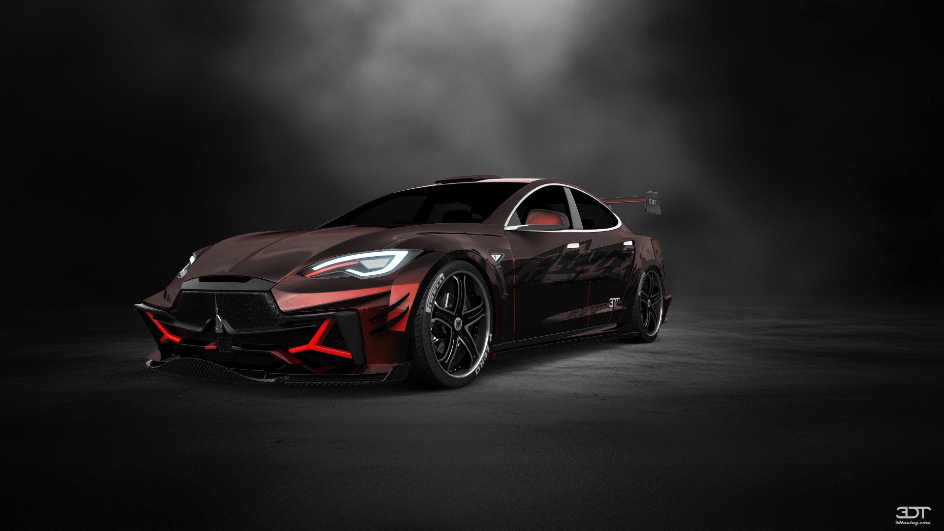 Tesla Model S 5 Door Liftback 2013 tuning