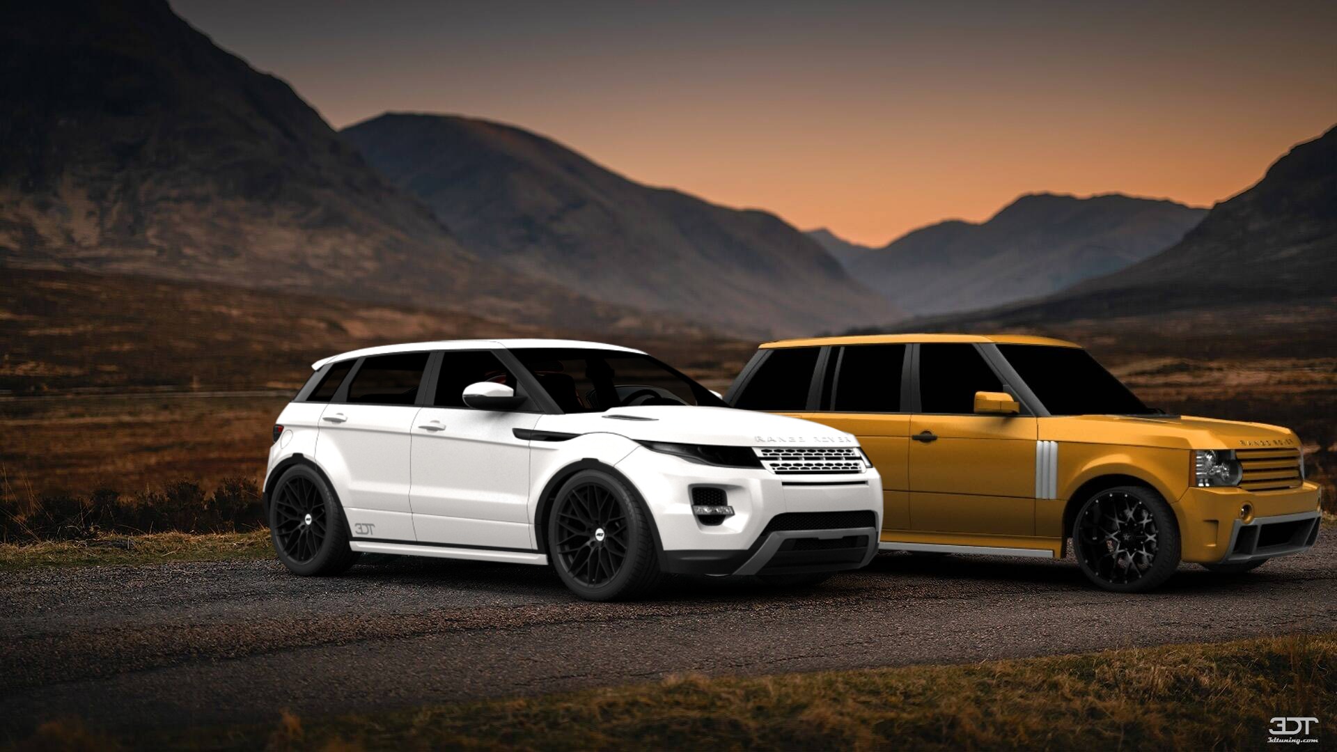 Range Rover Evoque 5 door SUV 2012