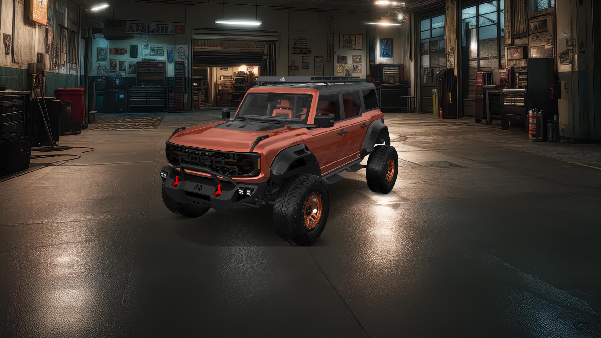Ford Bronco Raptor 4 Door pickup truck 2022 tuning