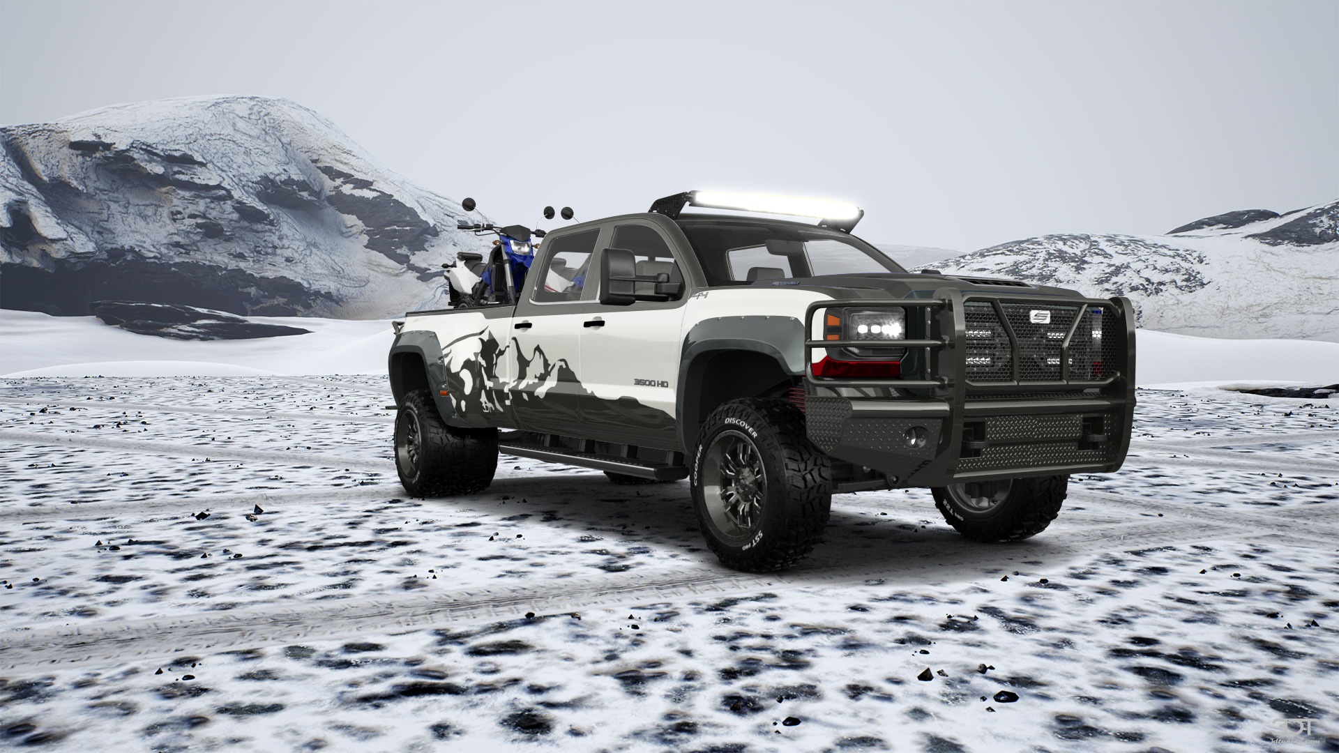 GMC Sierra 3500 HD Crew Cab 4 Door pickup truck 2015