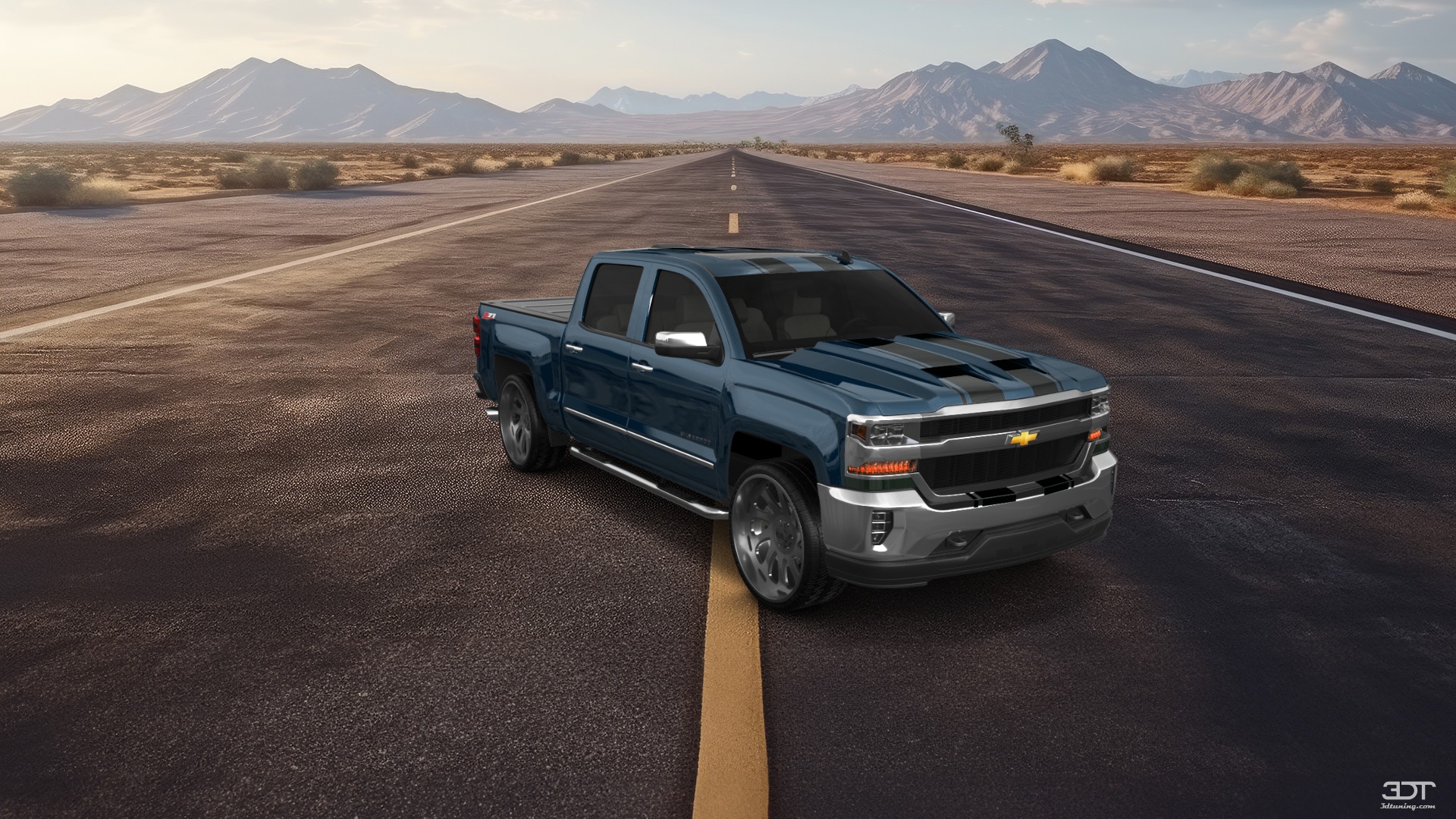 Chevrolet Silverado 1500 4 Door pickup truck 2016 tuning