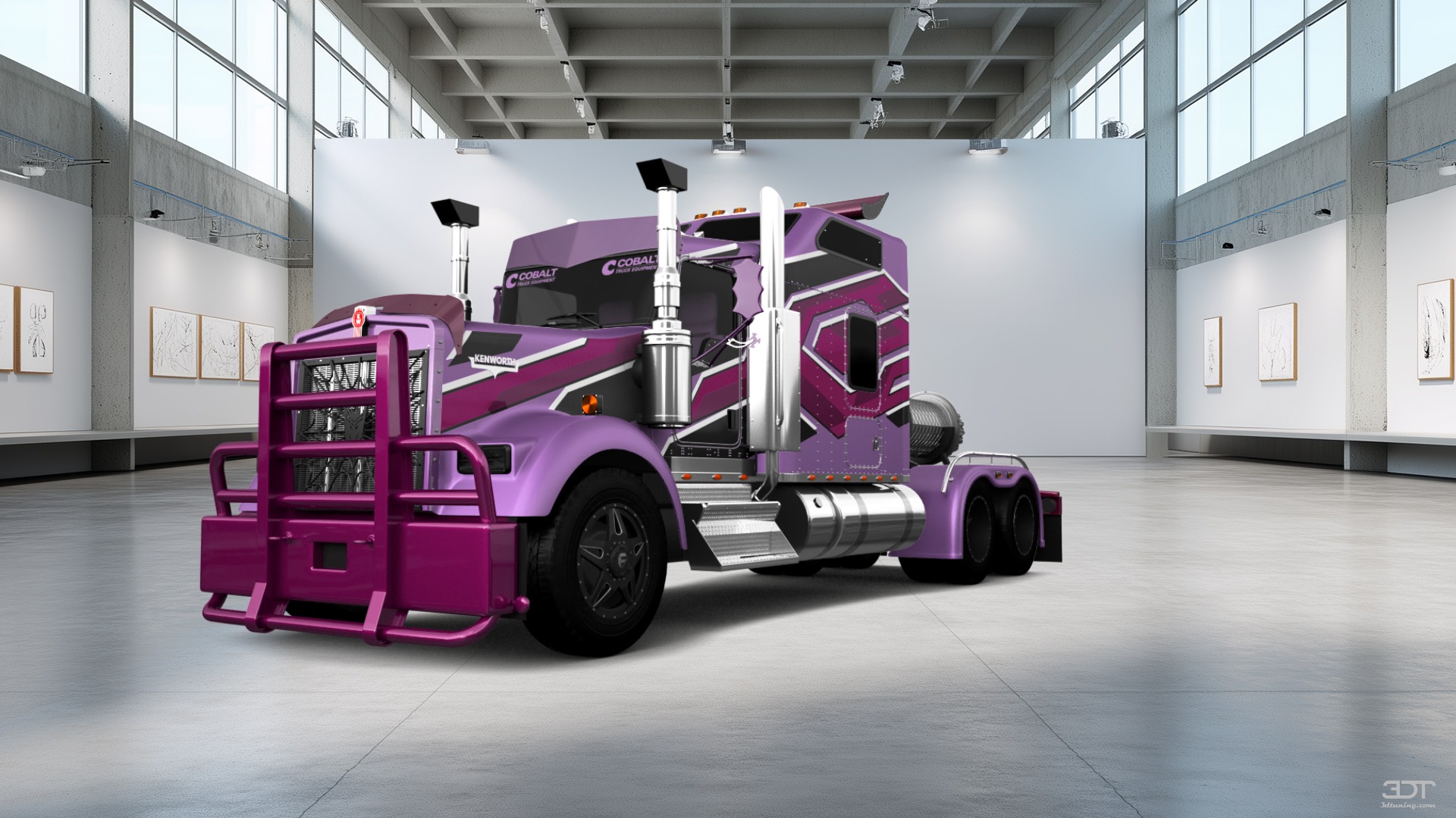 Kenworth W900 Sleeper Cab Truck 2015 tuning