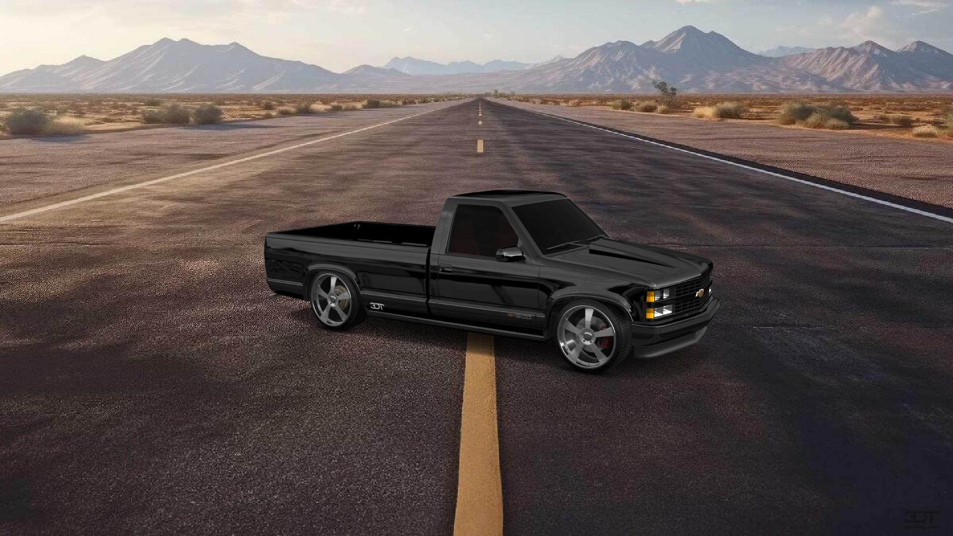 Chevrolet K1500 Regular Cab Fleetside Pickup 1988