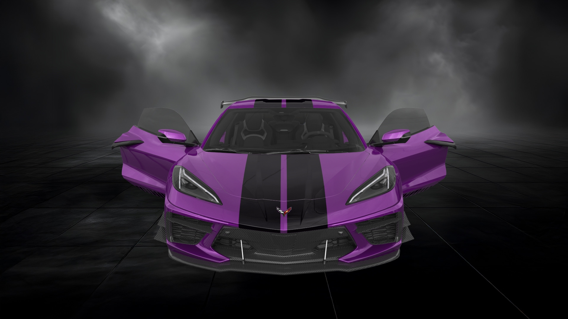 Chevrolet Corvette 2 door targa top 2020 tuning