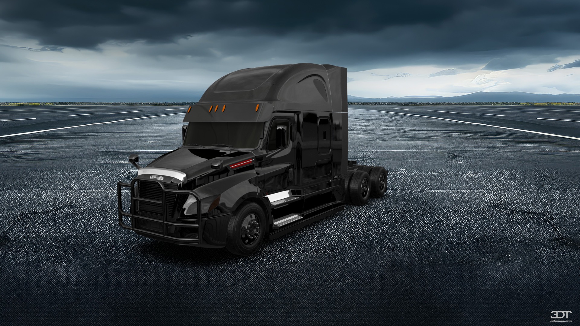 Freightliner Cascadia Sleeper Cab Truck 2018 tuning