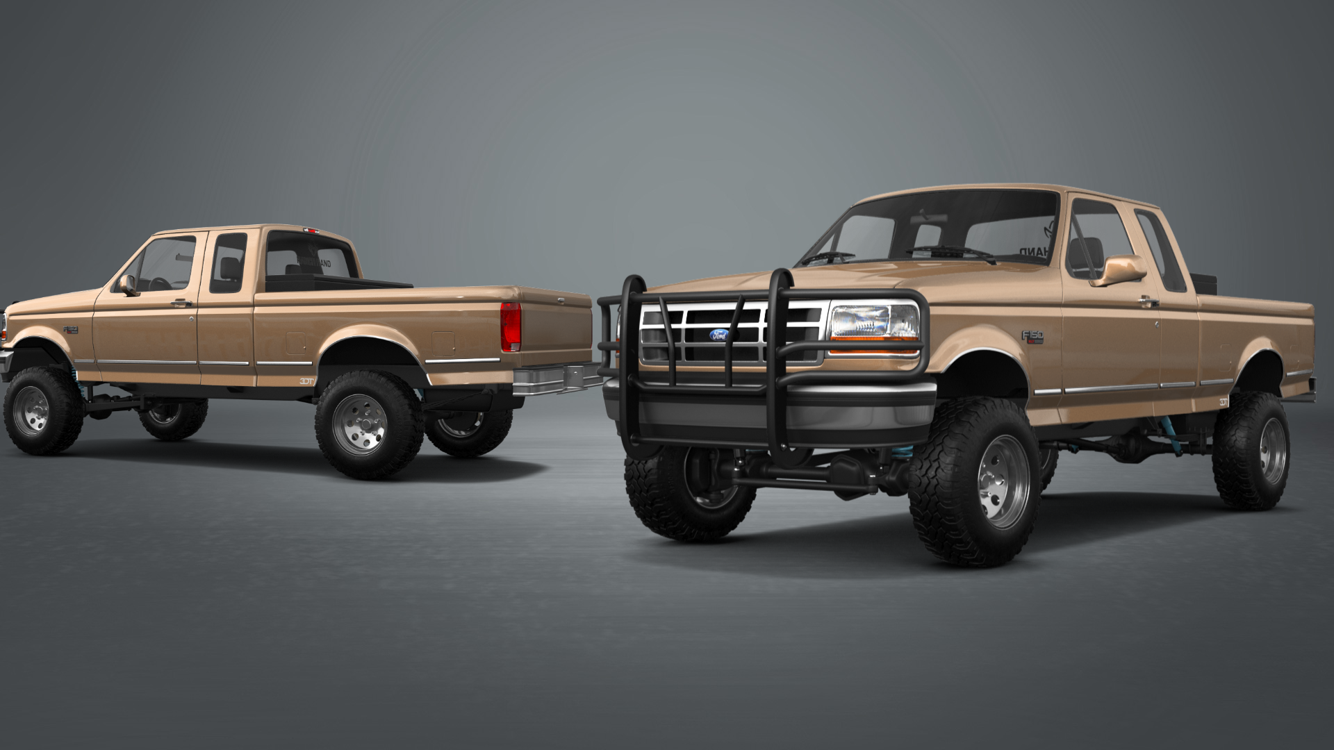 Tuning Ford F-150 SuperCab 2 Door pickup truck 1993