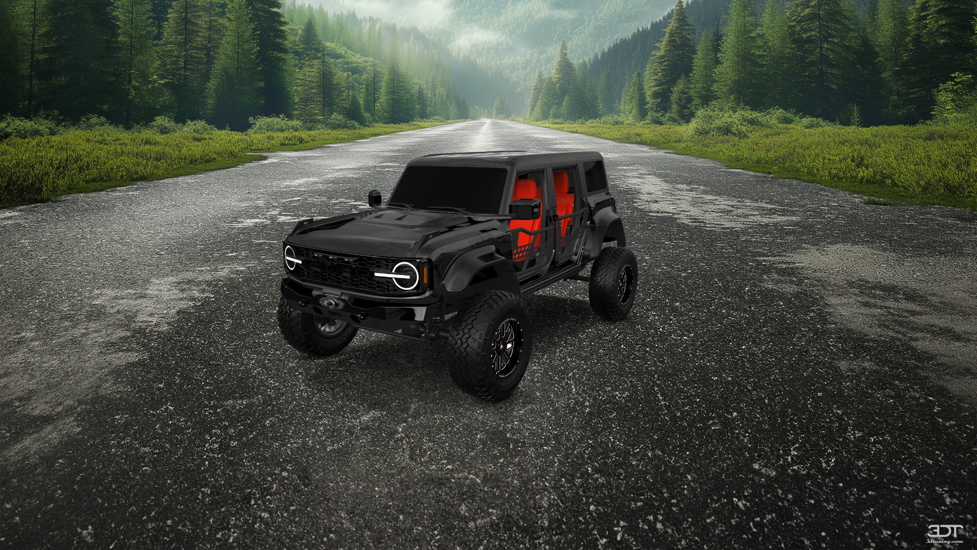 Ford Bronco Raptor 4 Door pickup truck 2022 tuning