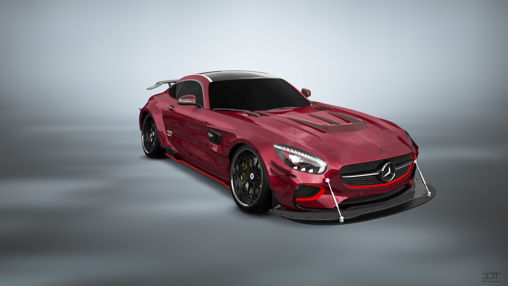 Mercedes AMG GT 2 door fastback coupe 2015 tuning
