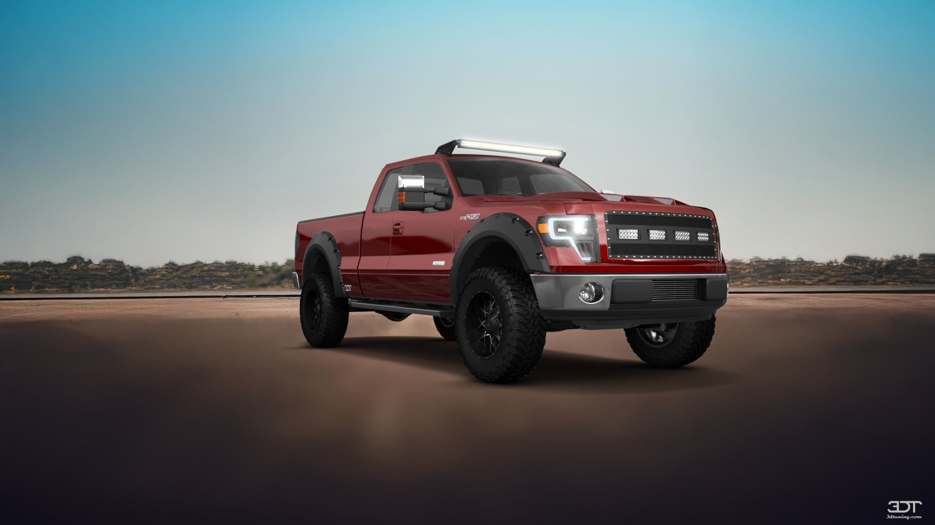 Ford F-150 SuperCab 4 Door pickup truck 2009 tuning