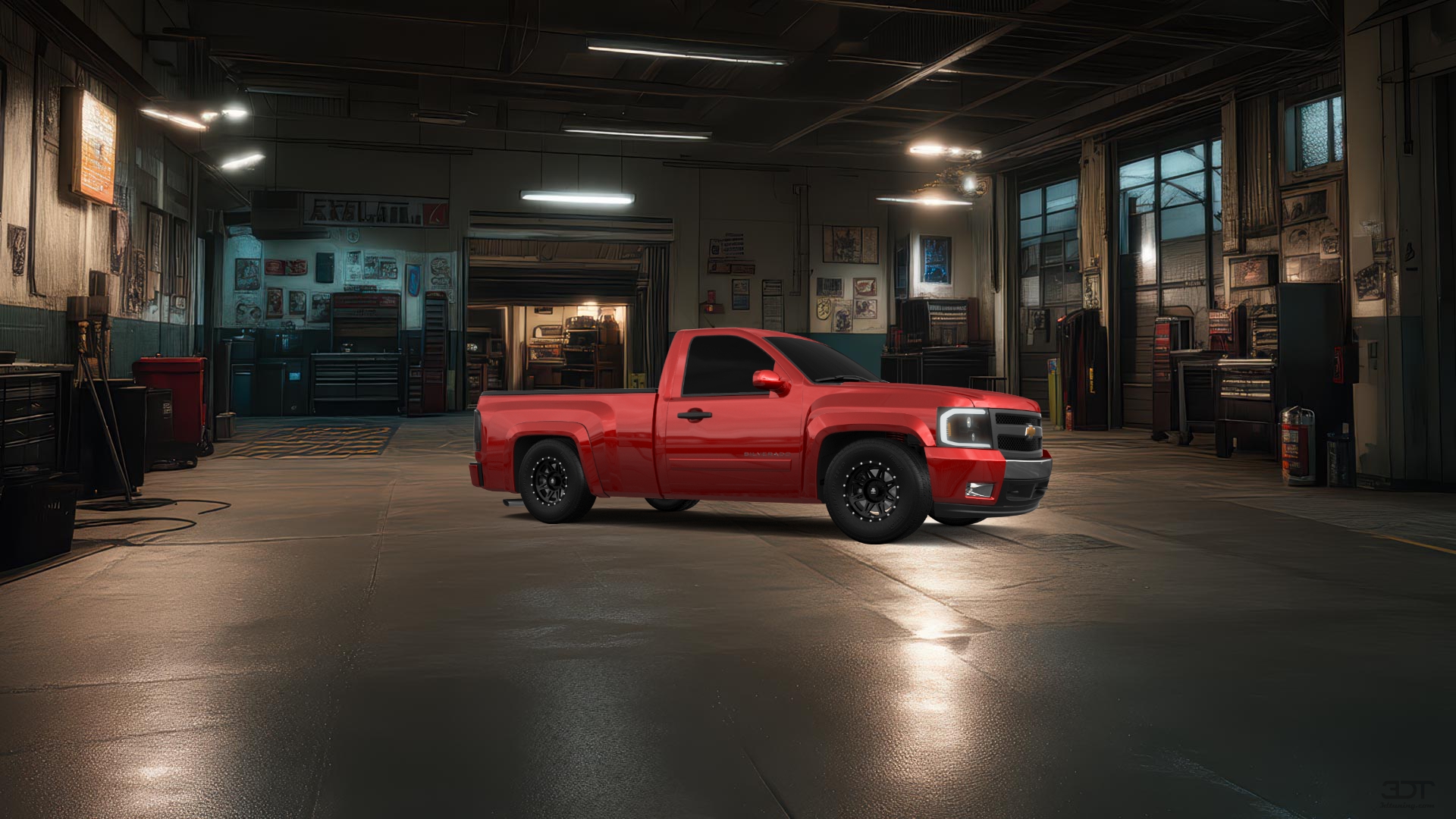 Chevrolet Silverado 1500 6.6 box Truck 2007 tuning