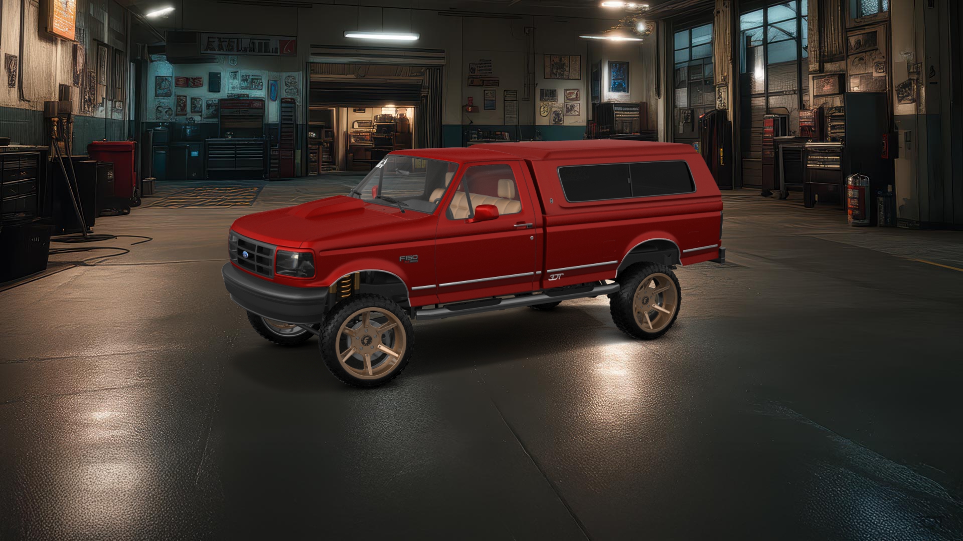 Ford F-150 Regular Cab 2 Door pickup truck 1992 tuning