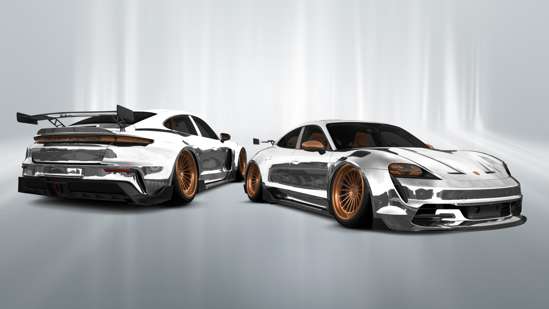 Porsche Taycan 4 Door Saloon 2019 Images