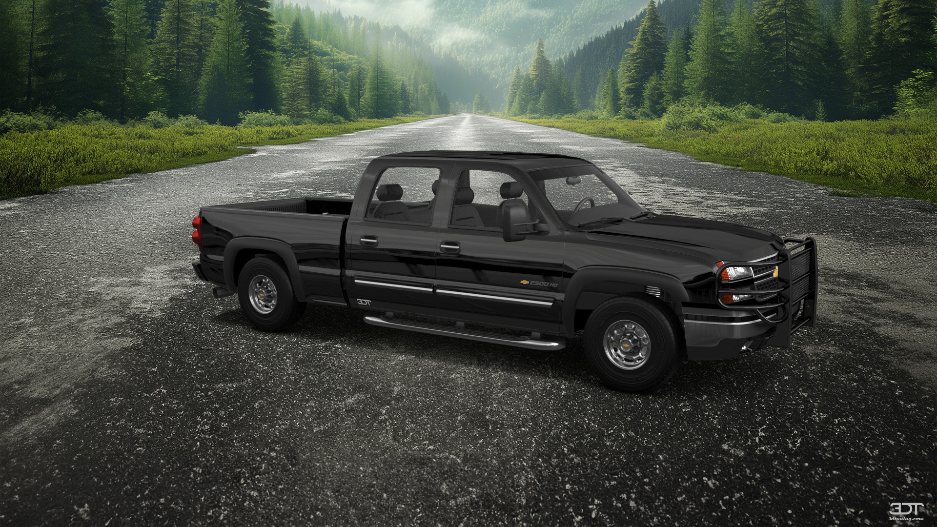 Chevrolet Silverado 2500 HD Long Box 4 Door pickup truck 2002 tuning