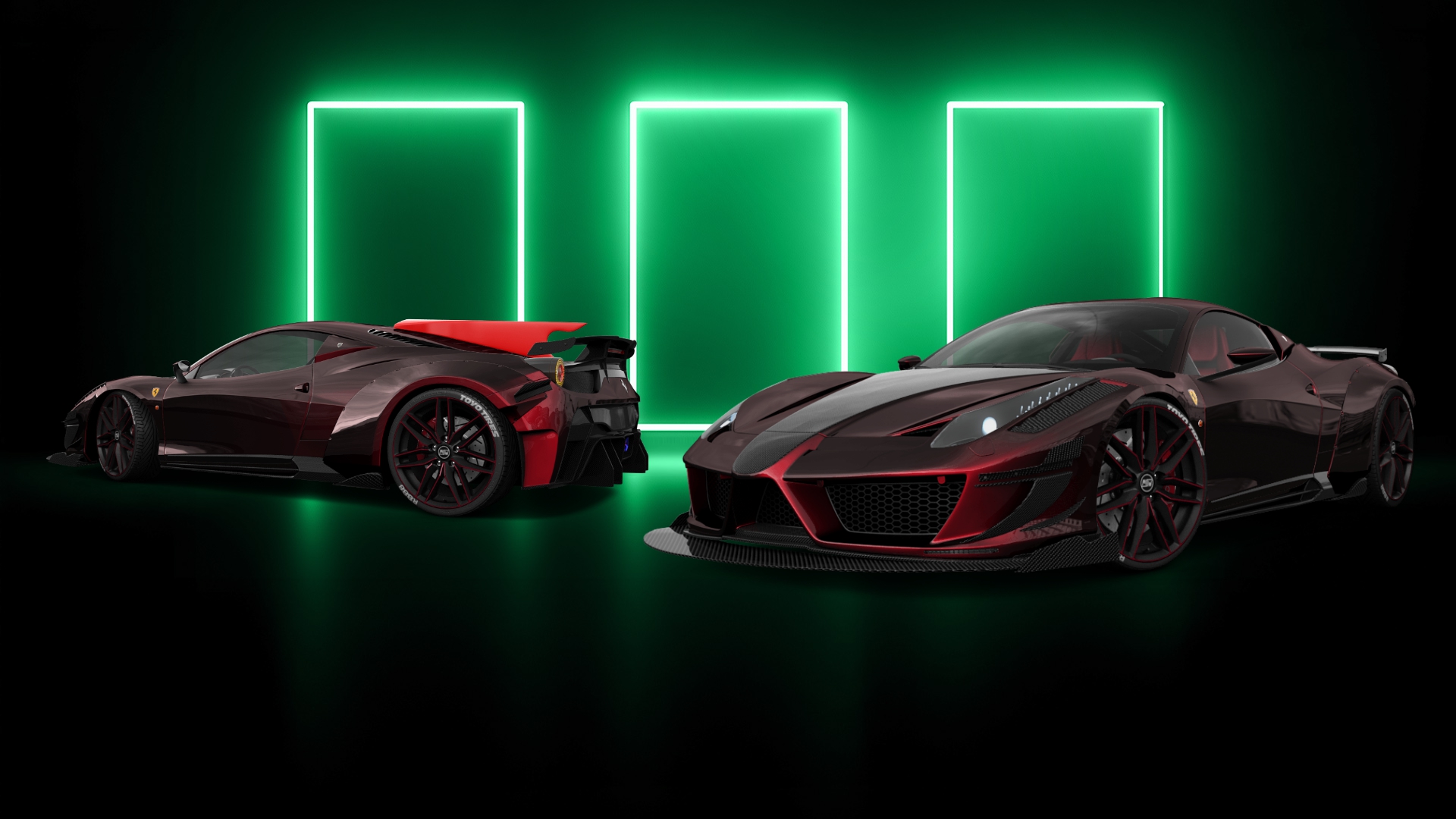 Ferrari 458 Italia 2 door spider 2010 tuning