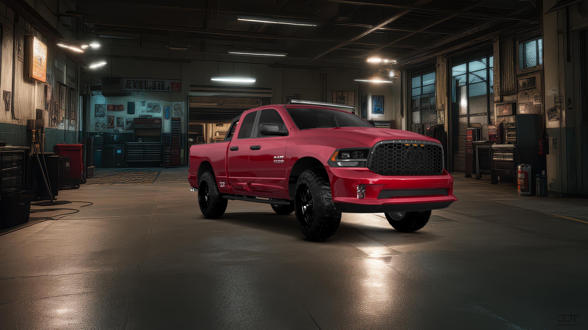 Dodge Ram 1500 Quad-Cab 4 door 2014 tuning