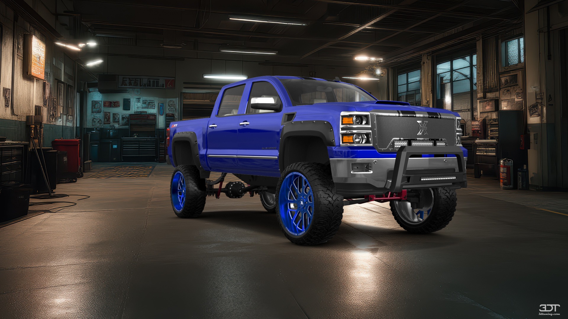 Chevrolet Silverado 1500 4 Door pickup truck 2014 tuning