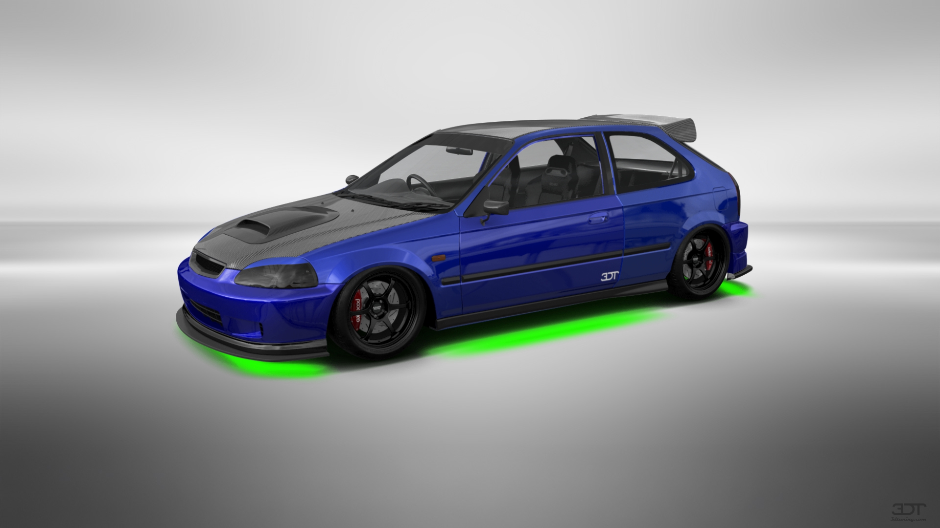 Honda Civic 3 Door Hatchback 1997 tuning