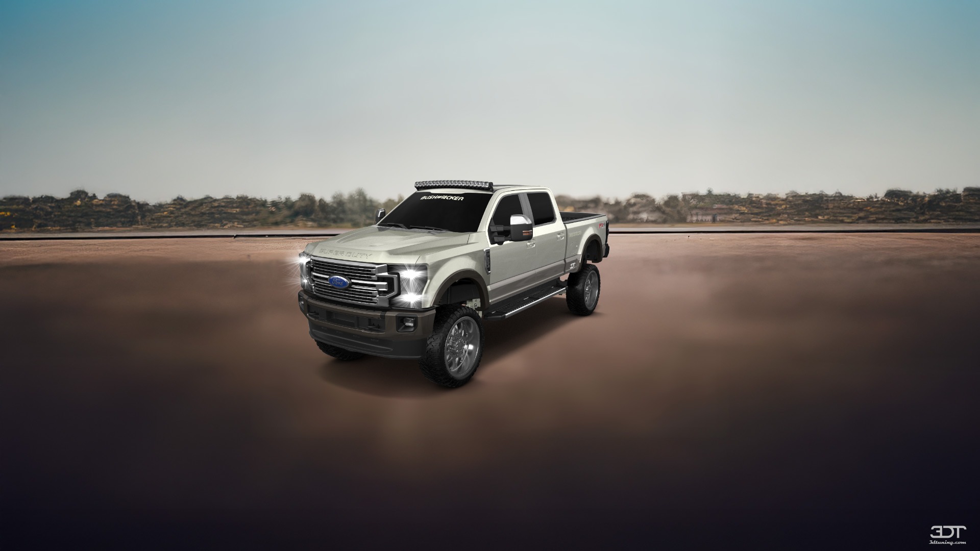 Ford F-250 4 Door pickup truck 2021 tuning