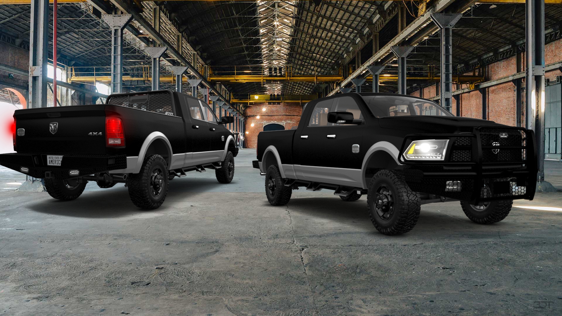 Dodge Ram 2500 Mega Cab 6.4 ft box 4 Door pickup truck 2010 tuning