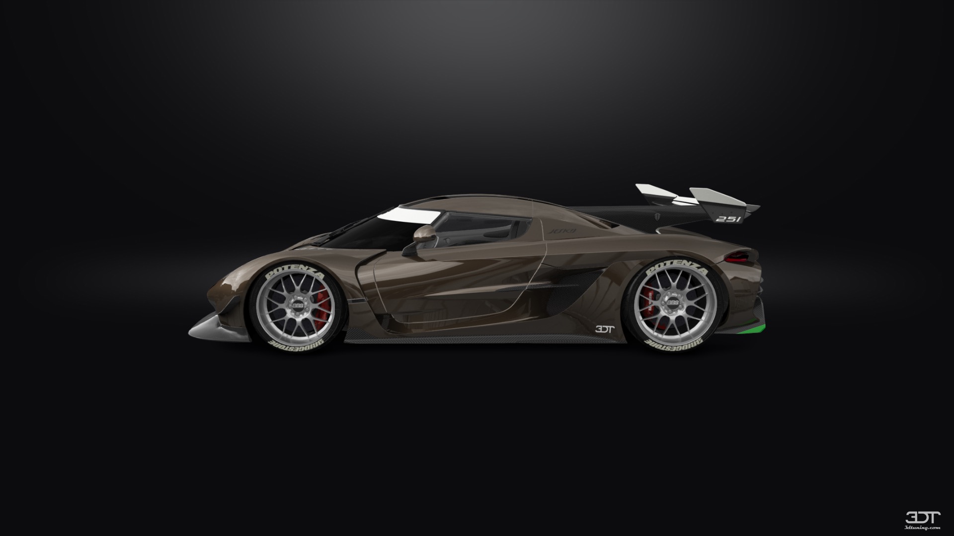 Koenigsegg Jesko 2 door targa top 2020