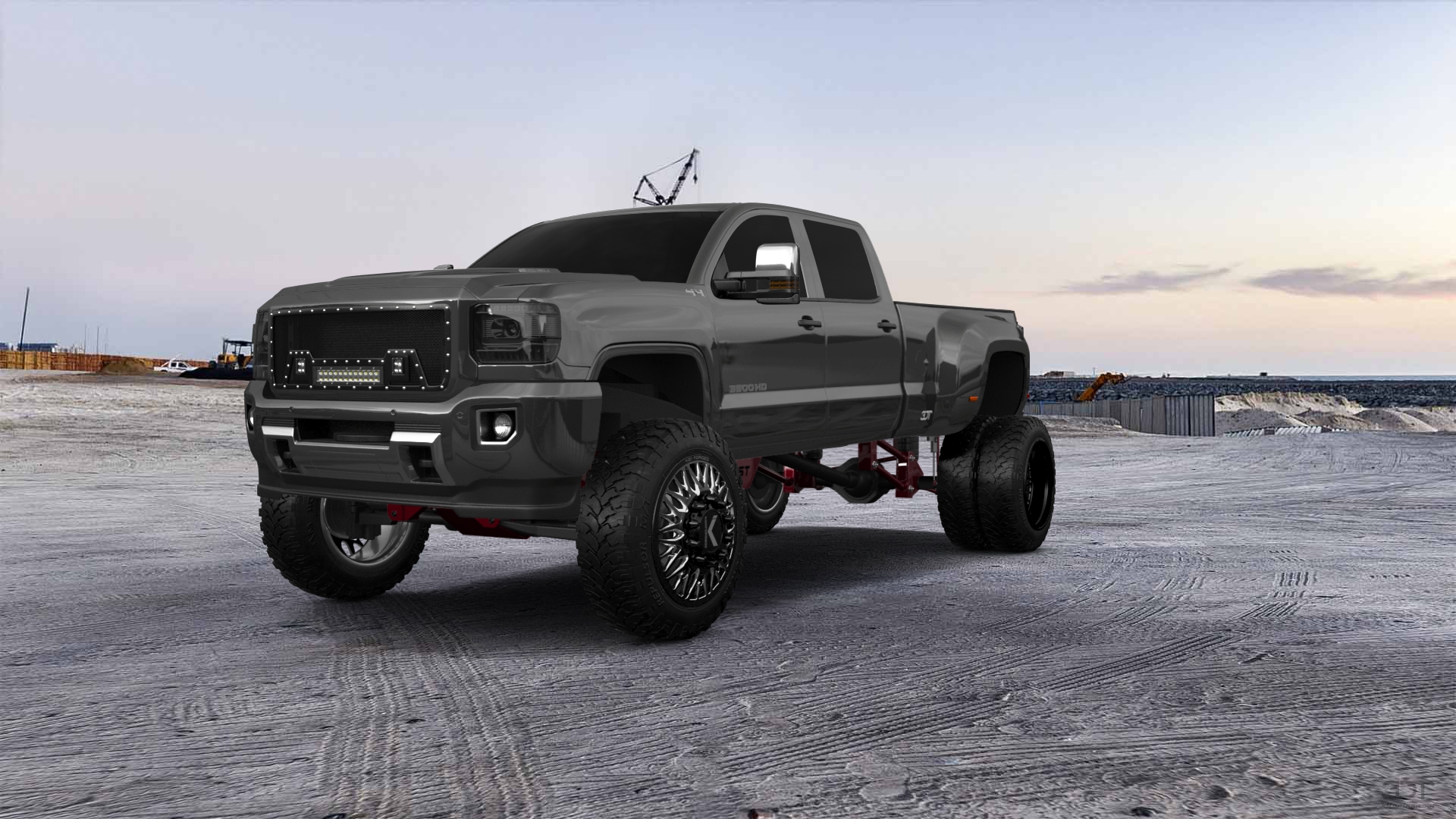 GMC Sierra 3500 HD Crew Cab 4 Door pickup truck 2015