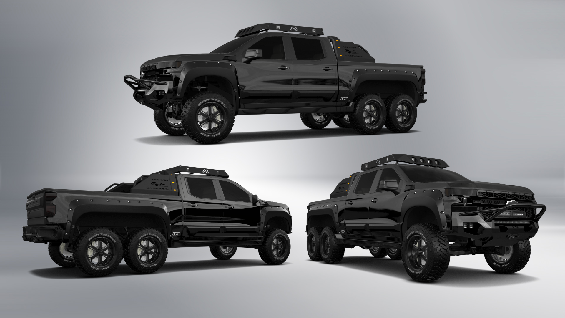 Chevrolet Silverado Hennessey Goliath 6X6 Truck 2020 tuning