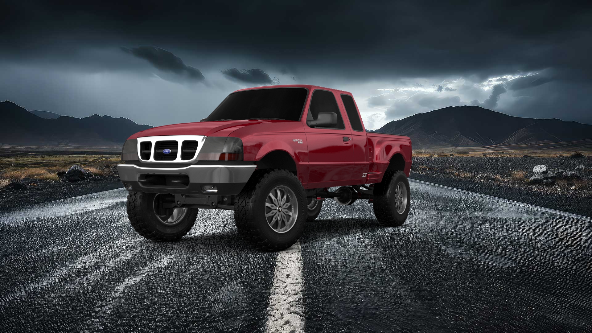 Ford Ranger Flareside 2 Door pickup truck 1998 tuning