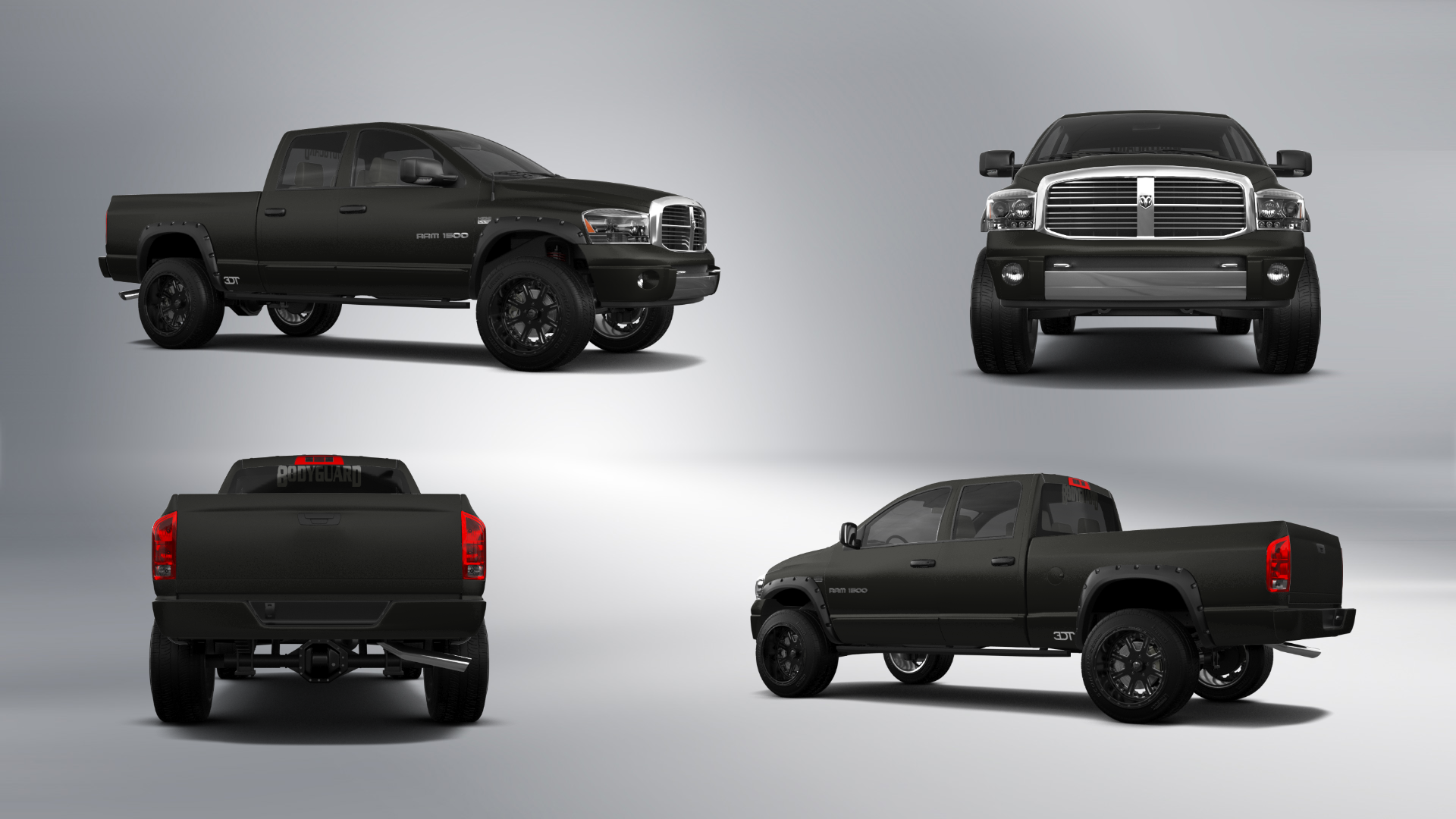 Dodge Ram 1500 Quad-Cab 4 Door pickup truck 2006