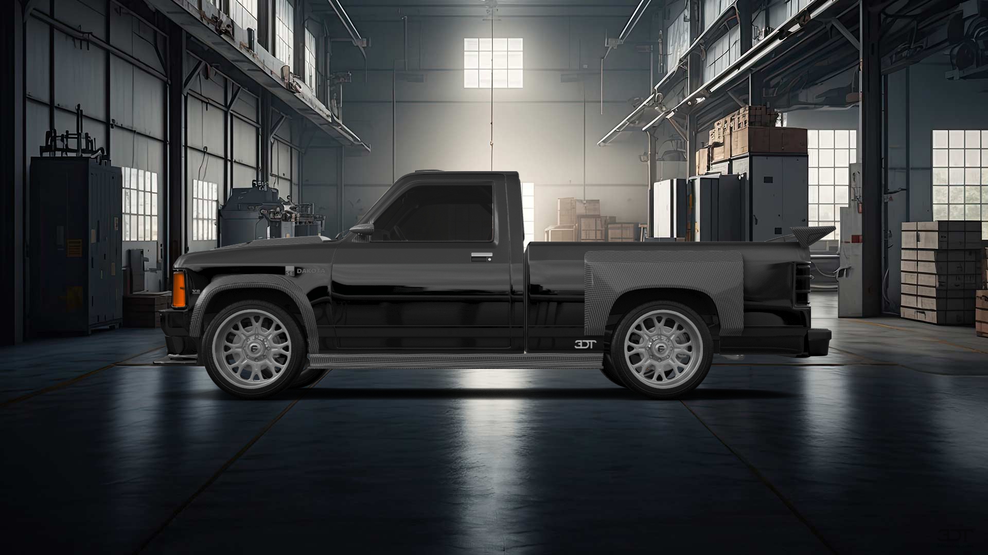 Dodge Dakota Regular Cab 2 Door pickup truck 1987 tuning