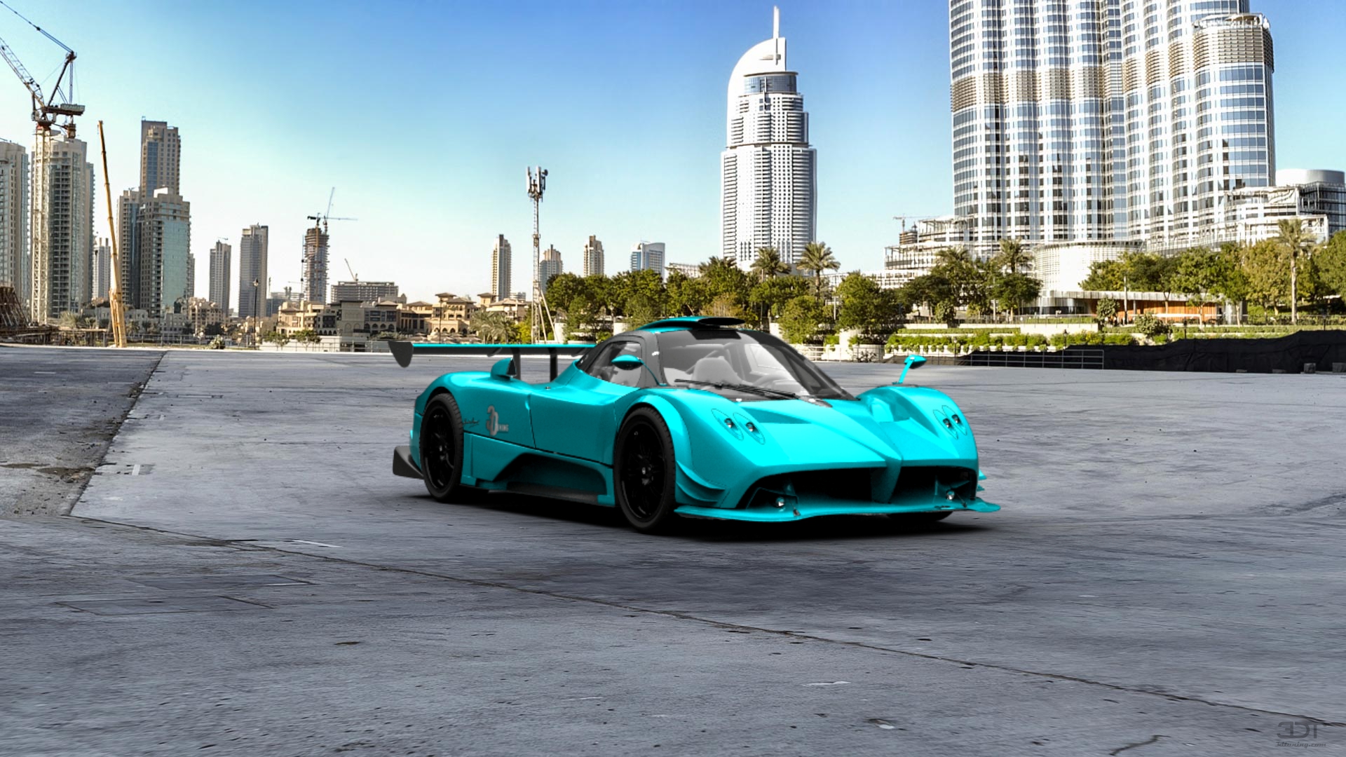 Pagani Zonda R Coupe 2009 tuning
