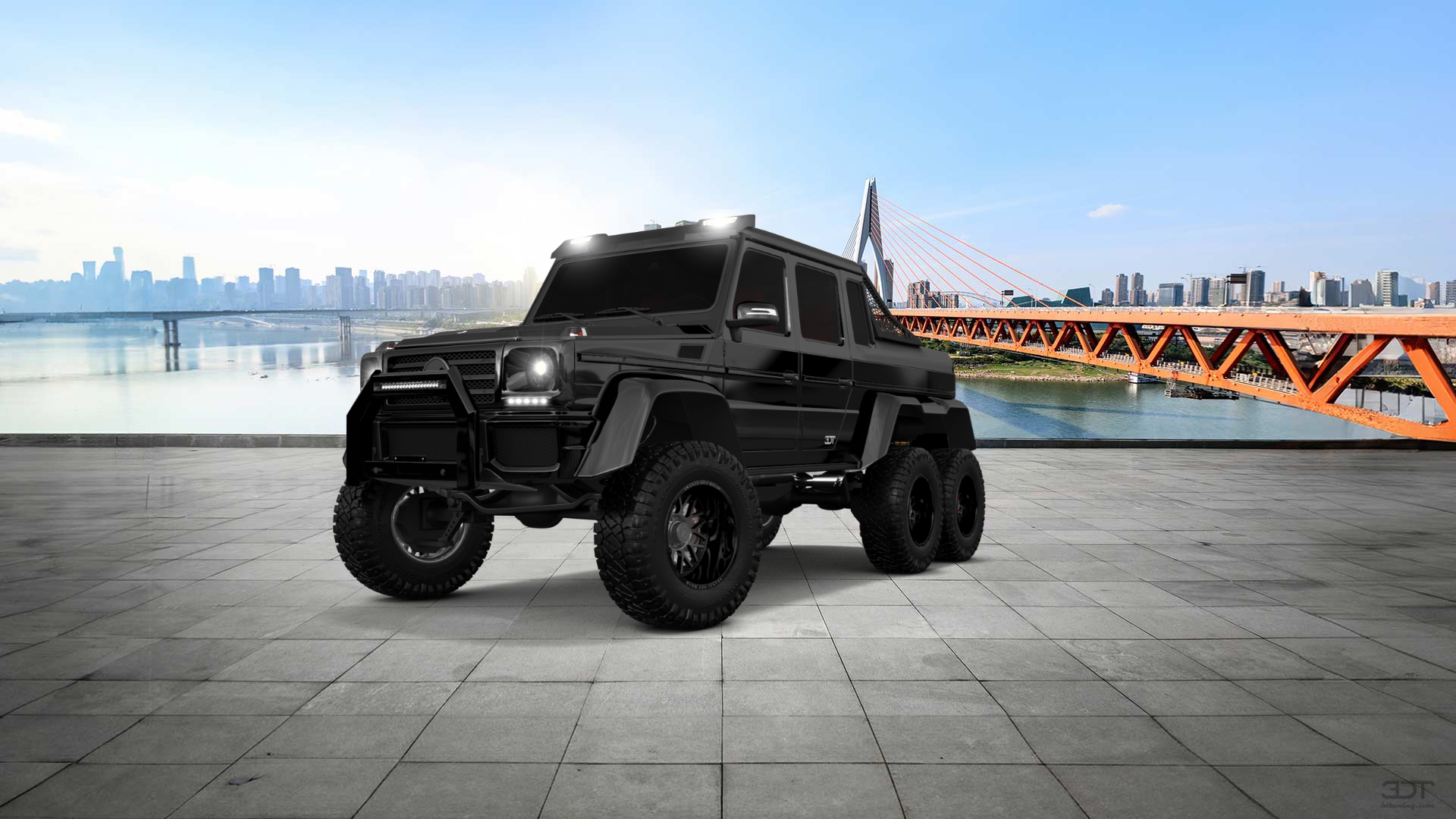 Mercedes G 63 AMG 6x6 4 Door pickup truck 2013