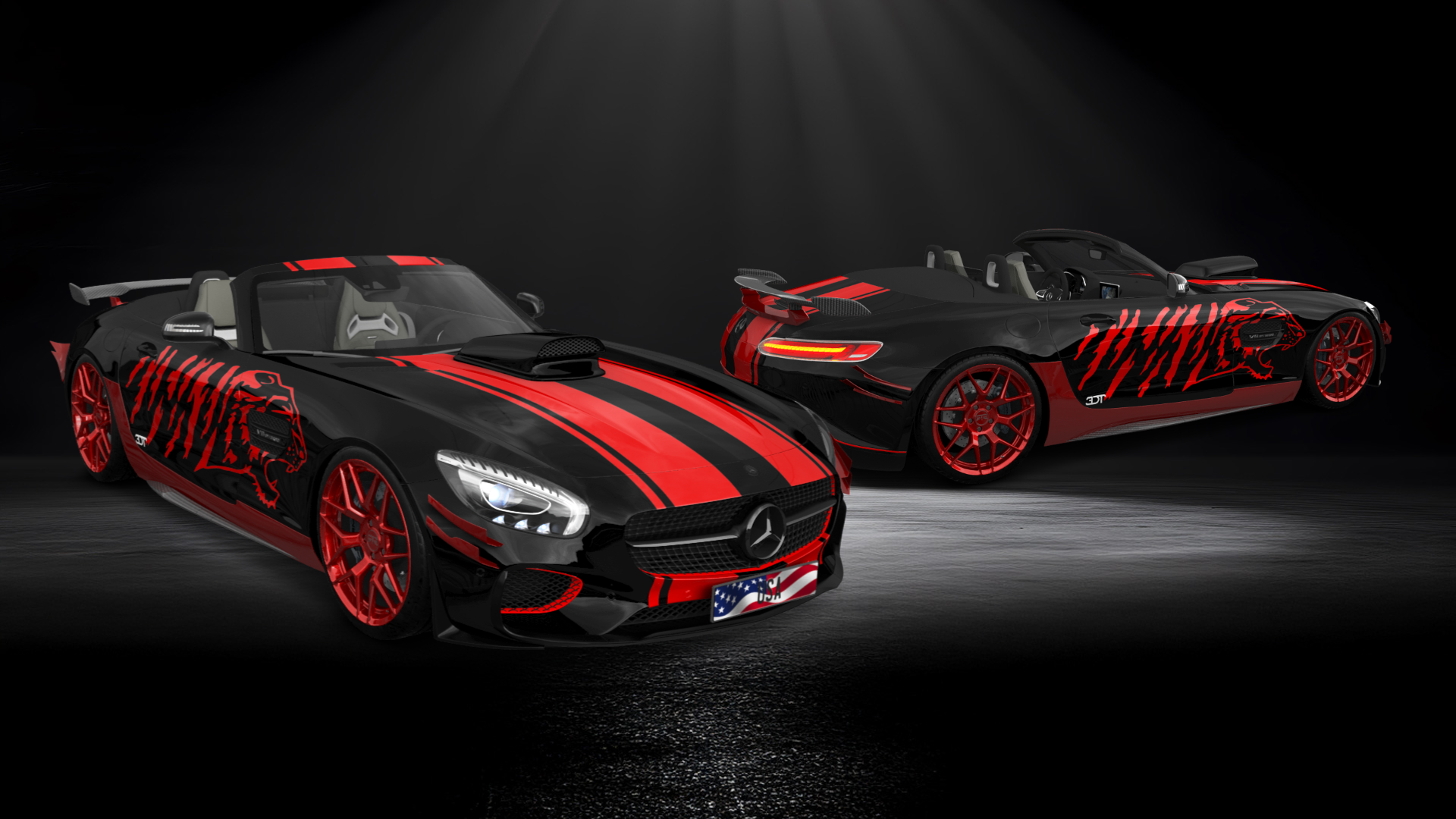 Mercedes AMG GT 2 Door Convertible 2016