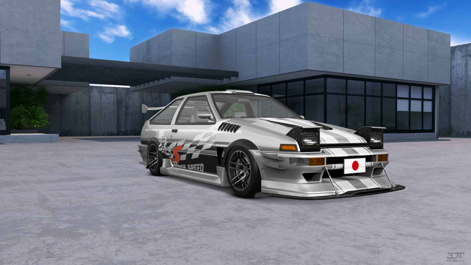 Toyota AE86 3 Door Hatchback 1985 tuning