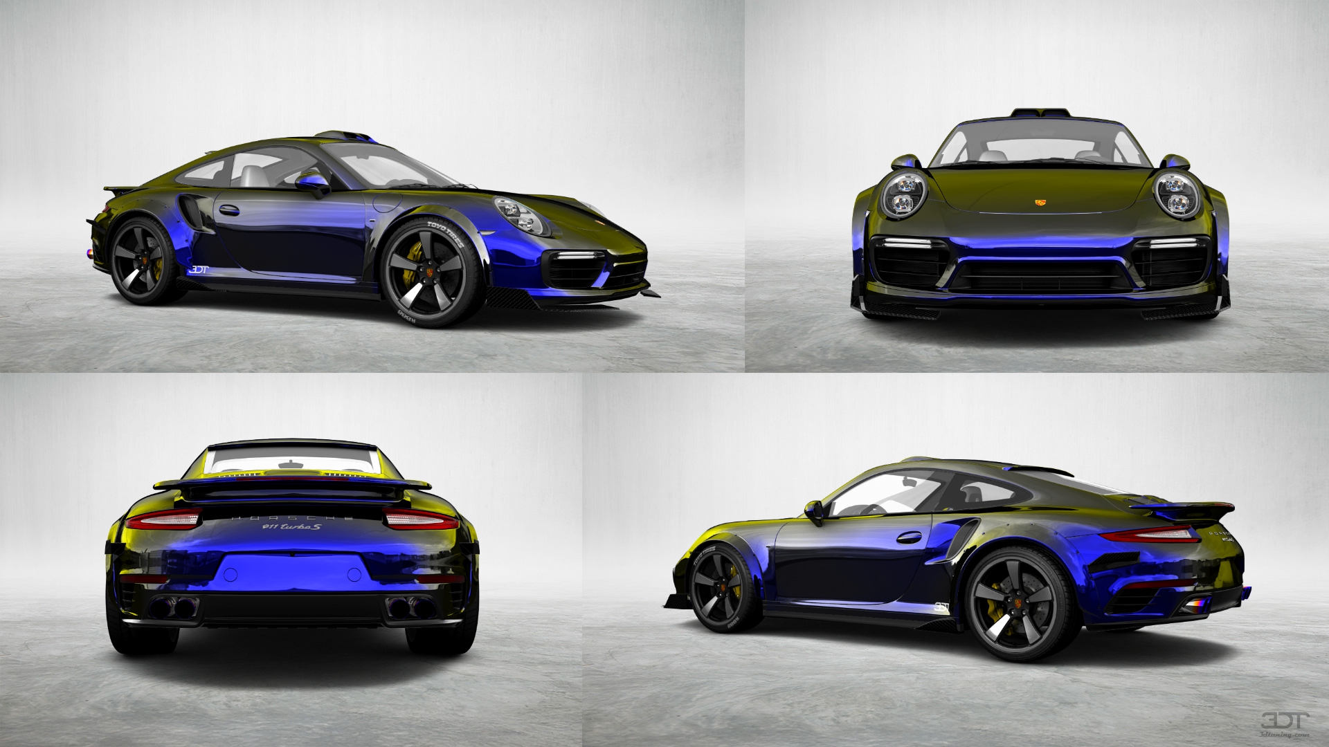 Porsche 911 Turbo S 2 Door Coupe 2014 tuning
