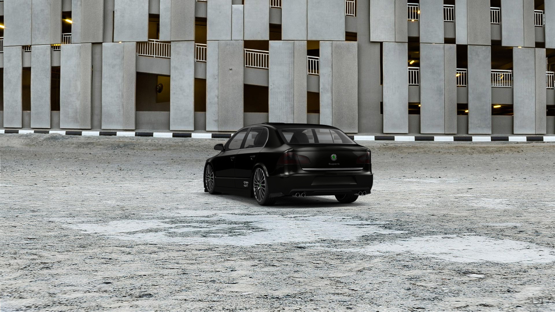 Skoda Superb Sedan 2009 tuning