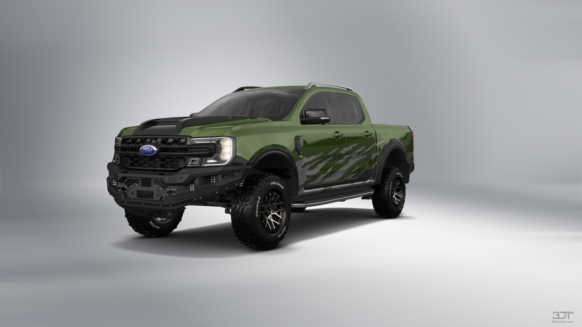 Ford Ranger 4 Door pickup truck 2022 tuning