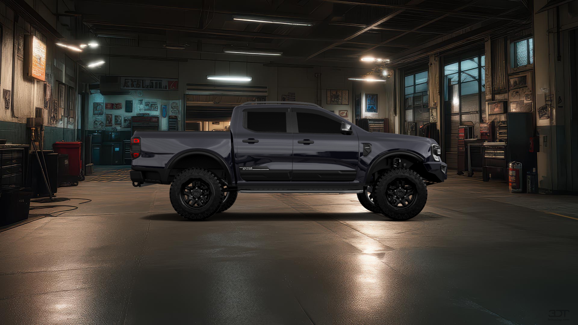 Ford Ranger 4 Door pickup truck 2022 tuning