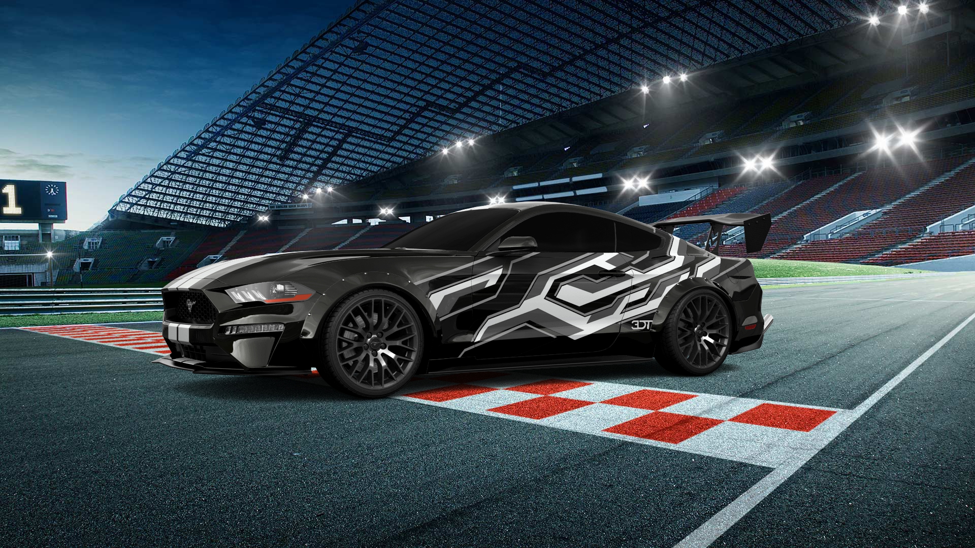 Ford Mustang Ecoboost 2 Door Coupe 2018 tuning