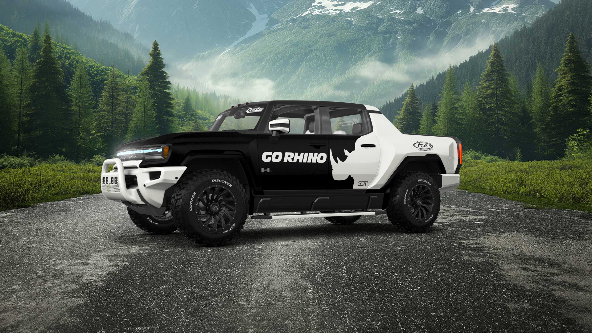 GMC Hummer EV 4 Door pickup truck 2021 tuning
