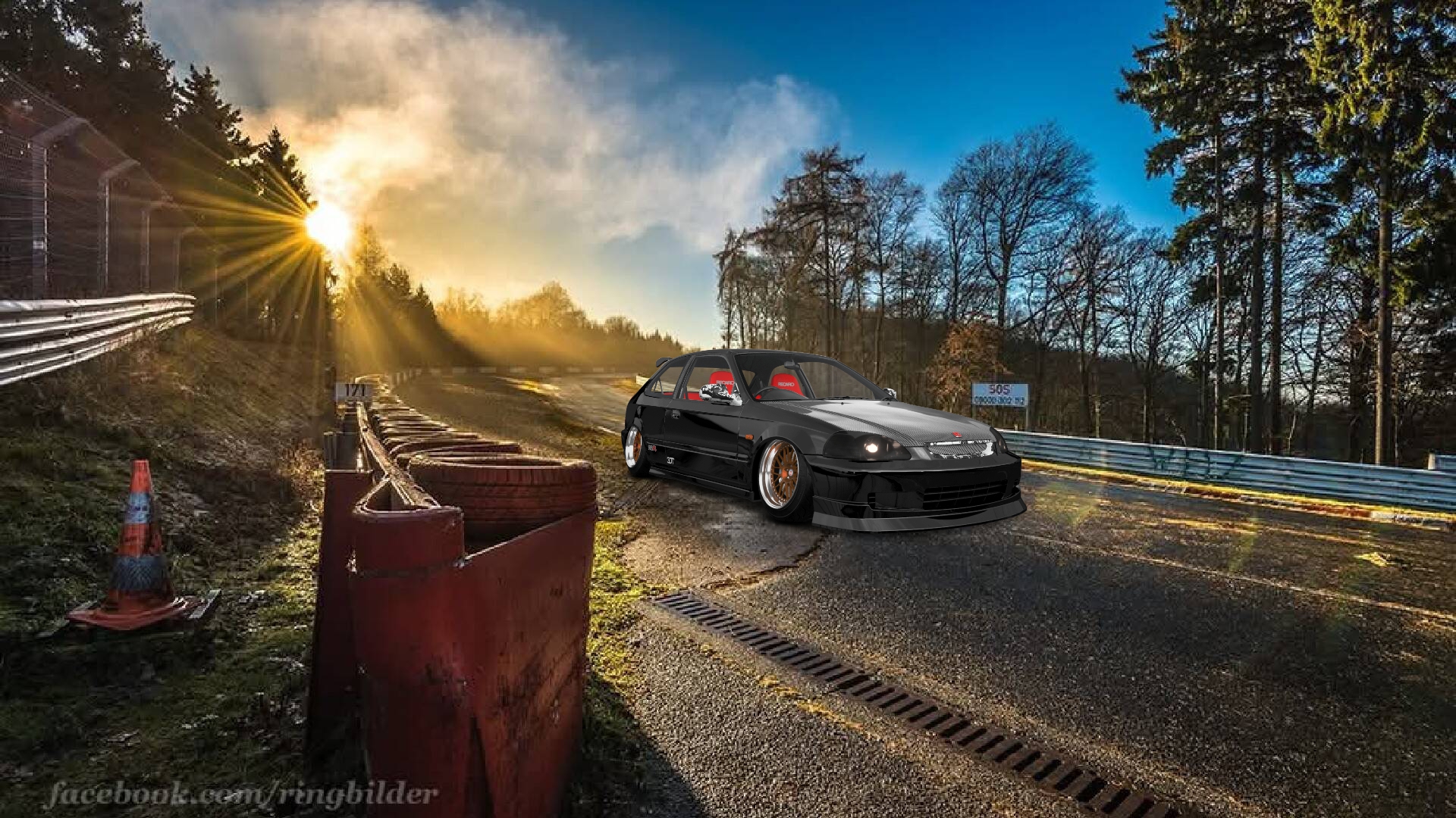 Honda Civic 3 Door Hatchback 1997 Images